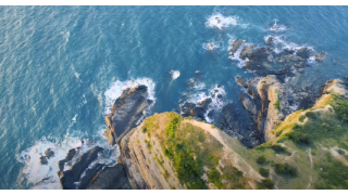 Đảo Cô Tô - Bãi Đá Móng Rồng - Góc nhìn Flycam 4k